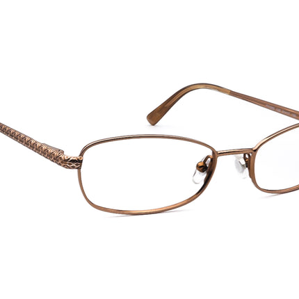 Tory Burch Women's Eyeglasses TY1009 120 Light Brown Oval Metal Frame 51[]17 135
