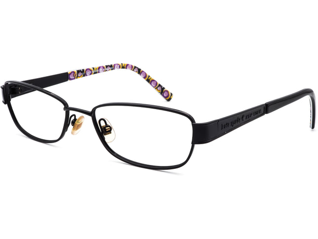 Kate Spade Women's Eyeglasses MELINDA 0X40 Black Rectangular Frame 50[]16 135