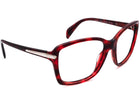 Prada Women's Sunglasses SPR 14P KAQ-0A7 Burgundy Tortoise Square Italy 59 mm