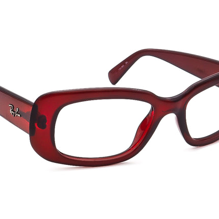Ray-Ban Women's Sunglasses RB 4122 735/8G Burgundy Rectangular Italy 50 mm