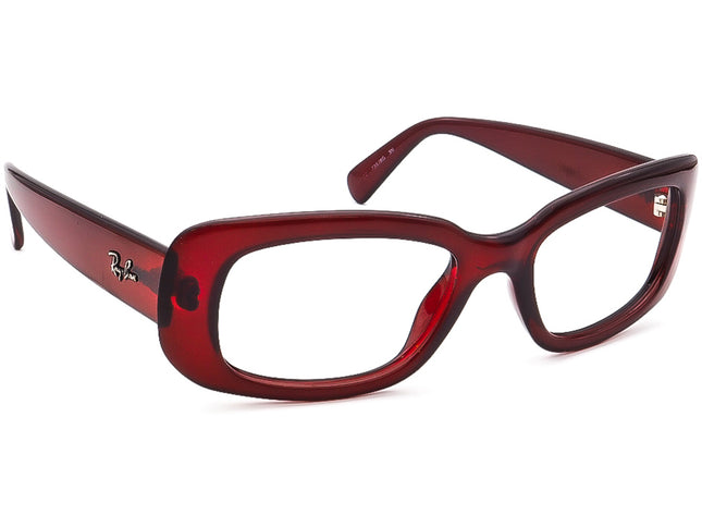 Ray-Ban Women's Sunglasses RB 4122 735/8G Burgundy Rectangular Italy 50 mm