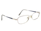 Charmant Women's Eyeglasses CH10845 GR Pure Titanium Silver/Purple Rectangular Frame 53[]17 140