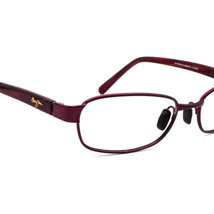 Maui Jim Sunglasses MJ 101 13 Burgundy Oval Italy 55 mm