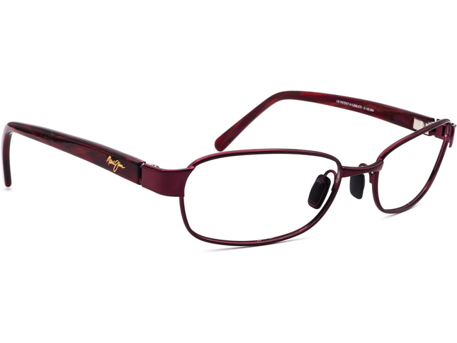 Maui Jim Sunglasses MJ 101 13 Burgundy Oval Italy 55 mm
