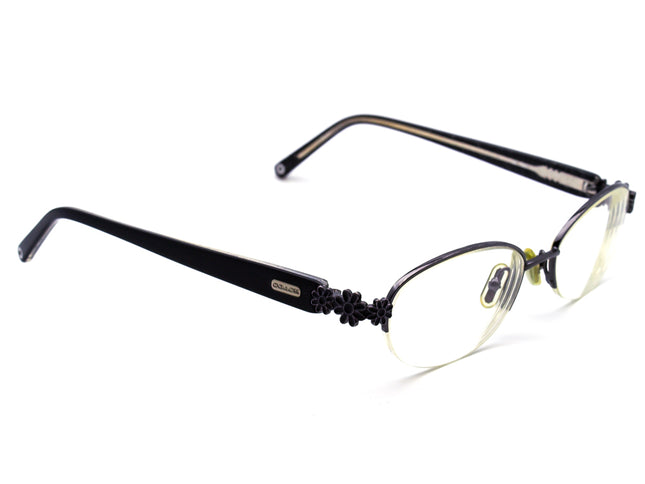 Coach Women's Eyeglasses Lorena 1007 Dark Gunmetal Half Rim Frame 50[]17 130
