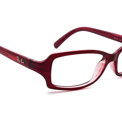 Ray-Ban Women's Sunglasses RB 2130 Rituals Pande 939 Burgundy Rectangular Italy 54 mm