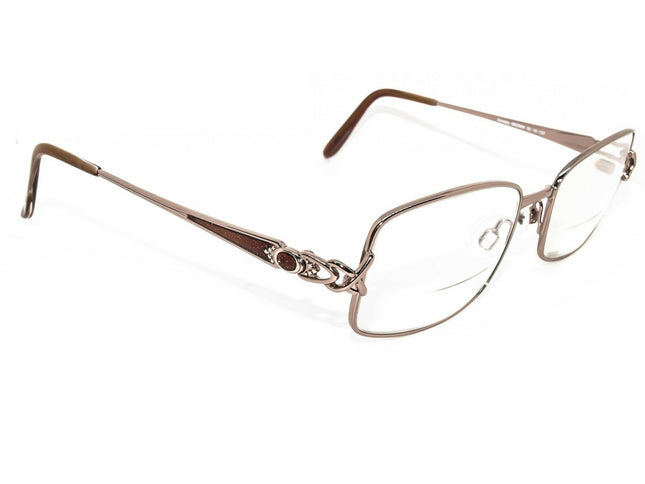 Jonathan Kate Women's Eyeglasses Xanadu Copper/Brown Rectangular Metal Frame Korea 52[]16 137