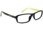 Nike Men's Eyeglasses 7220 010 Black/Navy Blue/ Green Rectangular Frame 54[]15 130