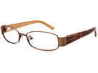 Kate Spade Women's Eyeglasses Fatima 0UJ6 Brown Rectangular Frame 53[]16 135