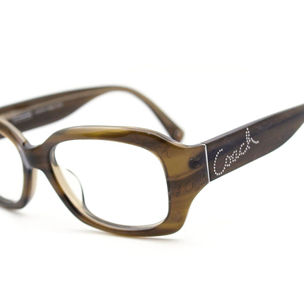 Coach Women's Sunglasses Kierstin S802 Olive Olive Brown Square 55 mm