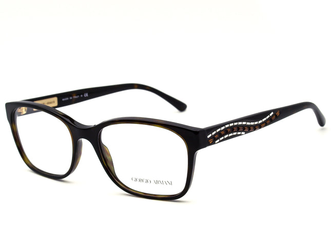 Giorgio Armani Women's Eyeglasses AR7013-B 5026 Dark Tortoise Rectangular Frame Italy 53[]17 140