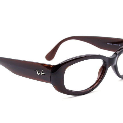 Ray-Ban Women's Sunglasses RB 4135 714/13 Brown Oval Italy 51 mm