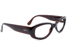 Ray-Ban Women's Sunglasses RB 4135 714/13 Brown Oval Italy 51 mm