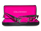 Diane Von Furstenberg Women's Eyeglasses DVF 8005 033 Black Rectangular Frame 50[]15 135