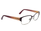 Christian Dior Women's Eyeglasses CD3767 Dark Purple Browline Frame Italy 53[]15 135
