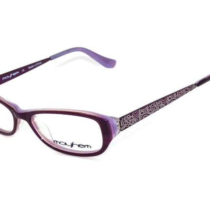 Mayhem Small Eyeglasses MHG01 Col.161 Purple Rectangular Frame null 47[]14 130