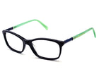 Kate Spade Women's Eyeglasses Catrina 0ERK Navy Blue/Mint Rectangular Frame 53[]15 135
