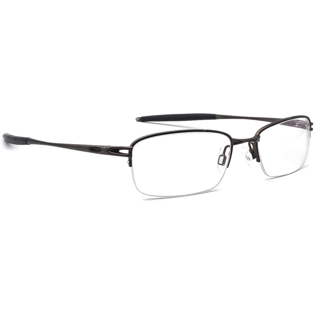 Oakley Rx Sunglasses FRAME ONLY OX 3093-0453 Gunmetal Half Rim Metal 53 mm