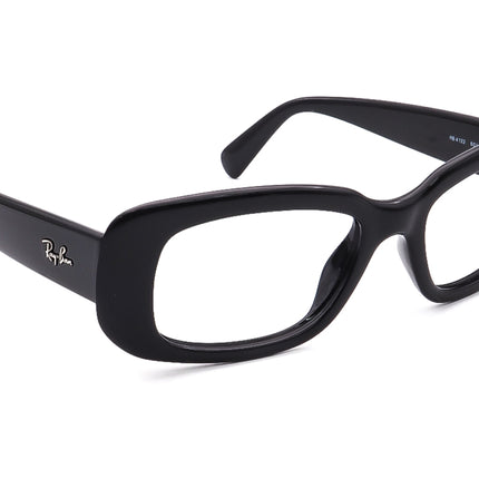 Ray-Ban Women's Sunglasses 4122 601/71 Black Rectangular Italy 50 mm