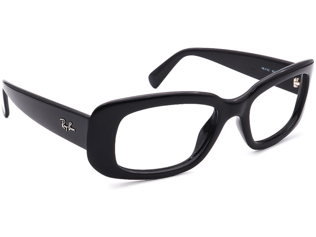 Ray-Ban Women's Sunglasses 4122 601/71 Black Rectangular Italy 50 mm