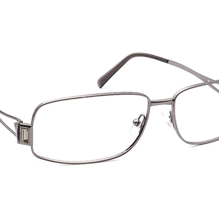 Versace Women's Sunglasses MOD. N81-H 89M/482 Gunmetal Rectangular Metal Italy 57 mm