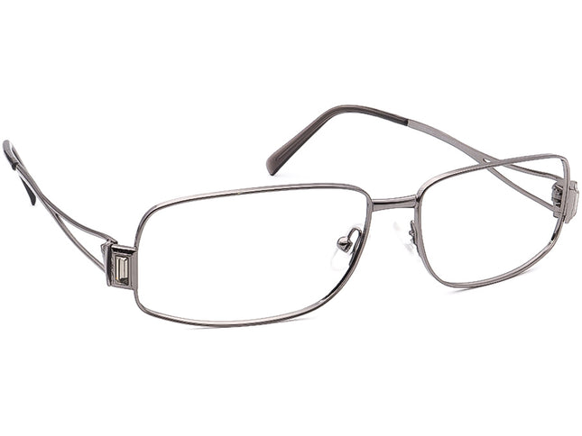 Versace Women's Sunglasses MOD. N81-H 89M/482 Gunmetal Rectangular Metal Italy 57 mm