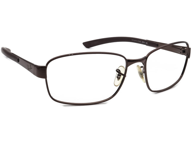 Ray-Ban Men's Sunglasses RB 3413 014/51 Brown Rectangular Metal Italy 59 mm