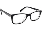 Nike Small Eyeglasses 5509 018 Black/Gray Rectangular Frame 48[]17 130