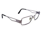 Ray-Ban Men's Eyeglasses RB 6166 2553 Gray Rectangular Metal Frame 52[]17 135