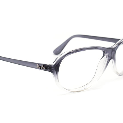 Ray-Ban Women's Sunglasses RB 4153 818 Gray Clear Fade Oval Italy 62 mm