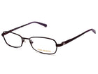 Tory Burch Women's Eyeglasses TY1014 126 Merlot Purple Rectangular Metal Frame 52[]17 135