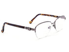 Michael Kors Women's Eyeglasses MK364 210 Blue Brown Tortoise/Brown Half Rim Frame 53[]17 135