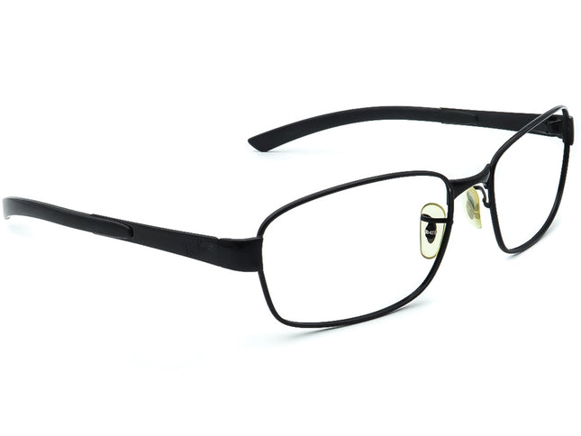 Ray-Ban Sunglasses RB 3413 002 Black Rectangular Metal 59 mm