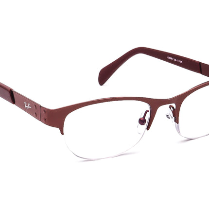 Ray-Ban Eyeglasses RX9961 1819 Burgundy Half Rim Frame 48[]17 138