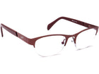 Ray-Ban Eyeglasses RX9961 1819 Burgundy Half Rim Frame 48[]17 138