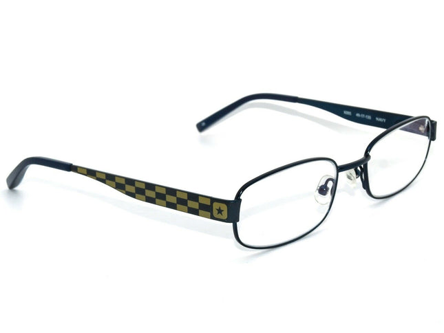 Converse Eyeglasses K005 Navy Blue Rectangular Metal Frame 49[]17 135