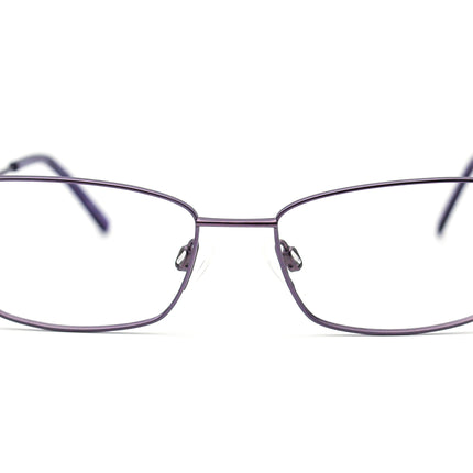 Charmant Women's Eyeglasses CH2078 PU Pure Titanium Purple Rectangular Frame 52[]16 135