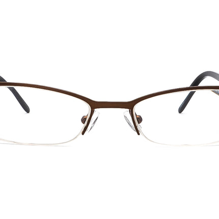 Coach Women's Eyeglasses HC 5007 (Willow) 9046 Satin Brown Rectangular Frame 50[]16 135