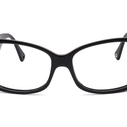 Coach Women's Sunglasses Jenni S469 Black Rectangular 58 mm