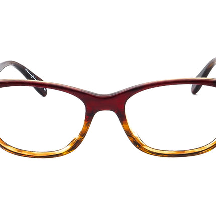 Oliver Peoples Eyeglasses OV 5224 1224 Ashton Bordeaux Brown Horn Rim Frame Italy 50[]17 140
