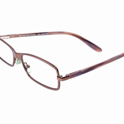 Brooks Brothers Eyeglasses BB 450-S 1161/74 Bronze Rectangular Metal Frame 55[]17 135