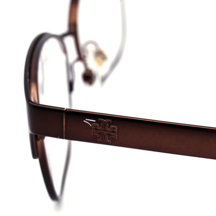 Tory Burch Women's Eyeglasses TY 1046 3141 Satin Bronze B-Shape Frame 52[]16 135