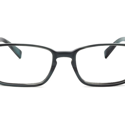 Warby Parker Eyeglasses Hardy 175 Striped Pacific (Blue) Square Frame 51[]18 145