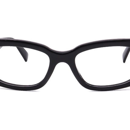 Ray-Ban Women's Sunglasses 4122 601/71 Black Rectangular Italy 50 mm