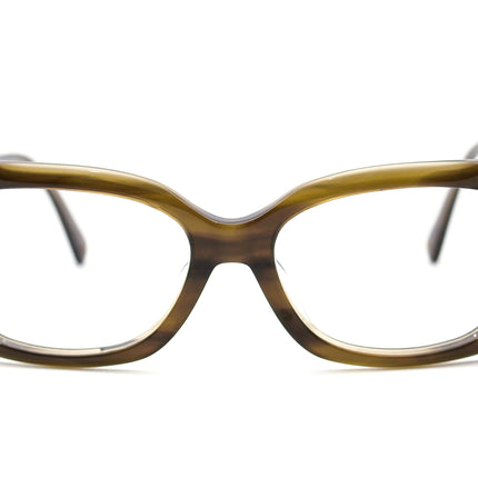 Coach Women's Sunglasses Kierstin S802 Olive Olive Brown Square 55 mm