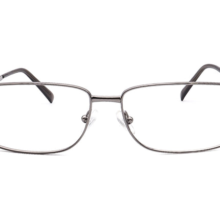 Versace Women's Sunglasses MOD. N81-H 89M/482 Gunmetal Rectangular Metal Italy 57 mm