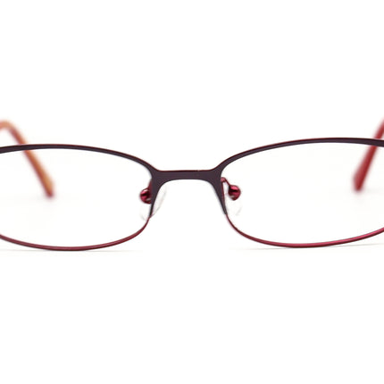 Nike Women's Eyeglasses 5554 515 Purple/Burgundy Oval Frame 49[]17 135