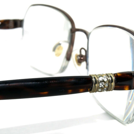 Vogue Women's Eyeglasses VO 3971-B 934 Brown Half Rim Frame 51[]16 135