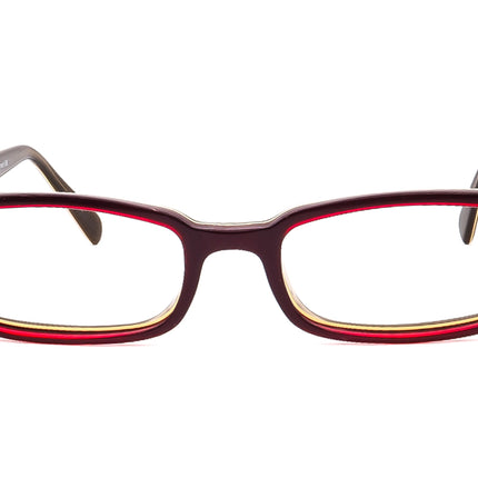 Chanel Women's Eyeglasses 3023 C.591 Dark Burgundy Rectangular Frame 52[]19 135