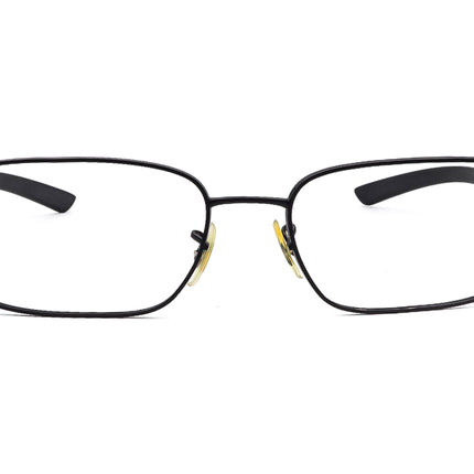 Ray-Ban Sunglasses RB 3430 002 Black Rectangular Metal Italy 59 mm